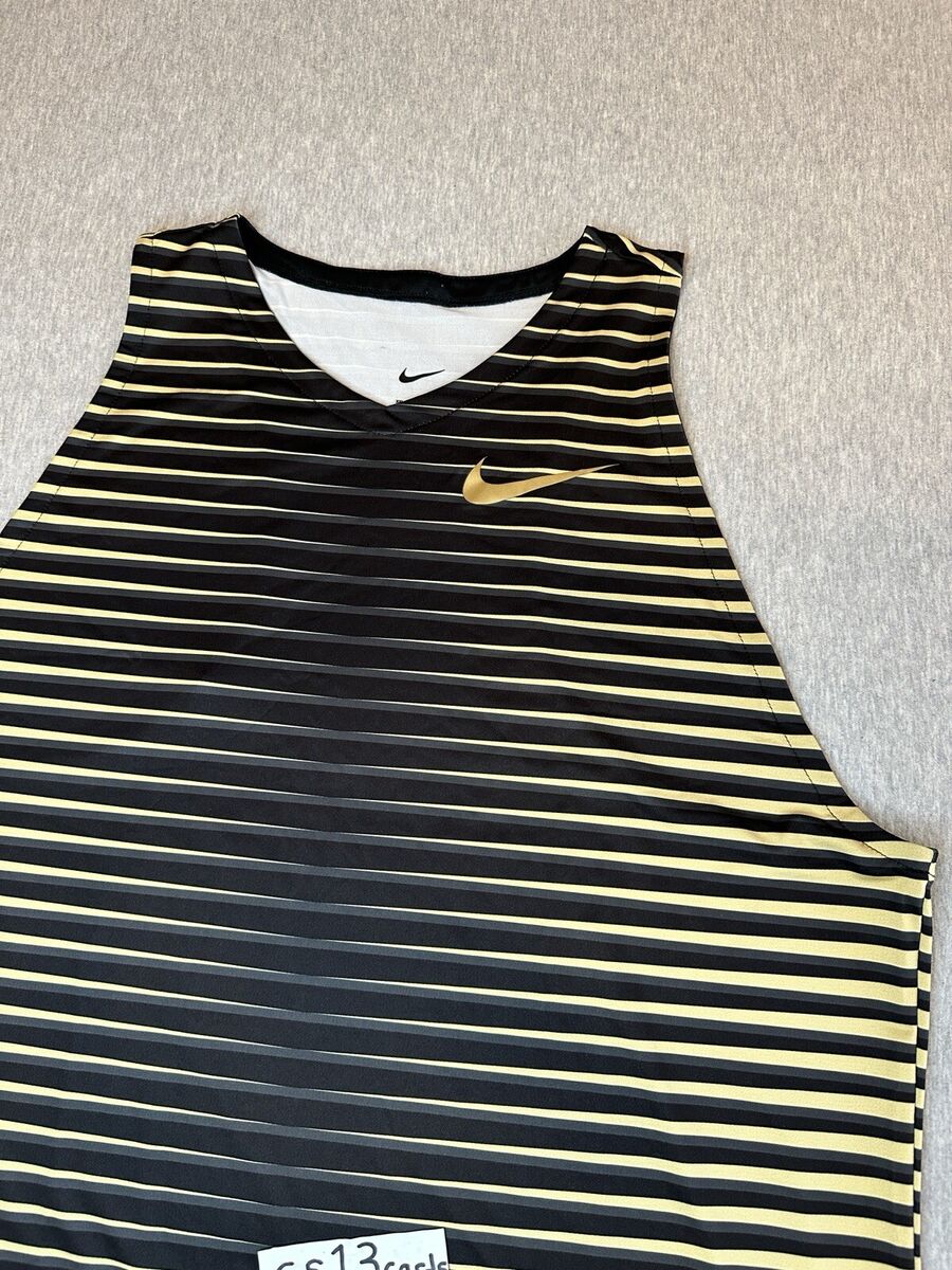 Nike Men's 2022 Pro Elite Track & Field Singlet XXL Black