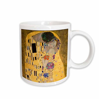 3dRose The Kiss c 1907 by Gustav Klimt - romantic lovers embrace - romance - gol