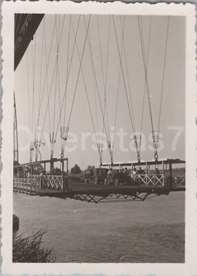Photo, View of a Floating Ferry Full of Car, D/37