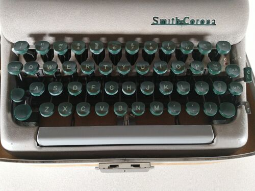 Súper máquina de escribir silenciosa Smith Corona años 50 vintage con estuche - ¡Probada! - Imagen 4 de 13