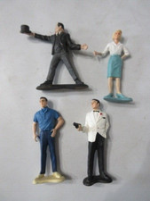 lot of 4 Gilbert Toys James Bond figures