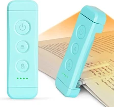 Glocusent USB Rechargeable Book Light for Reading in Bed Portable Clip-on LED...