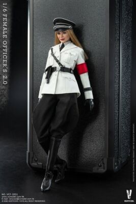 VERYCOOL 1/6 Female figure Officer 2.0 White Uniform Soldier Doll VCF2051