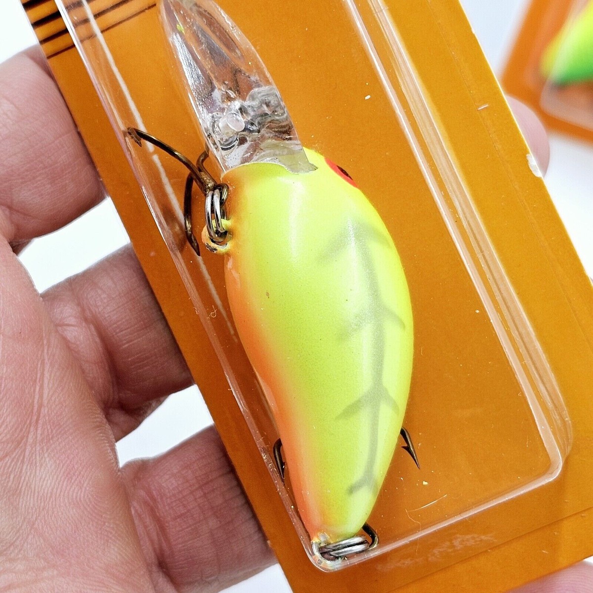 Vtg Bomber Lures Model A Crankbait 5A Orange Pack 1/5 Oz You
