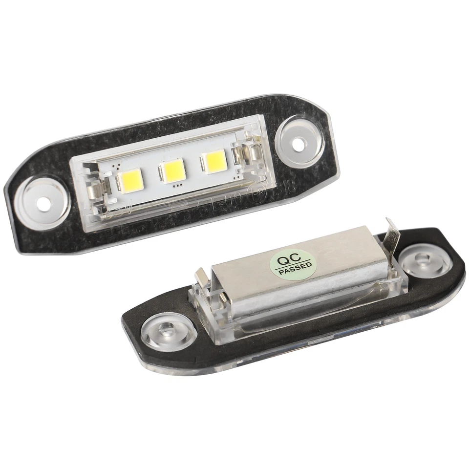Iluminación de matrícula LED luz homologación E para Volvo V70 III XC60 XC70 XC90 - Imagen 2 de 4