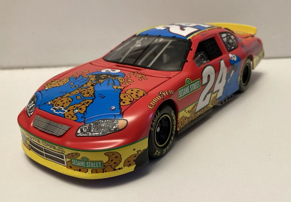 RCCA Action Jeff Gordon Cookie Monster 2003 1:24 Sesame Street Elite 1 Of 3000 - Image 2 of 4