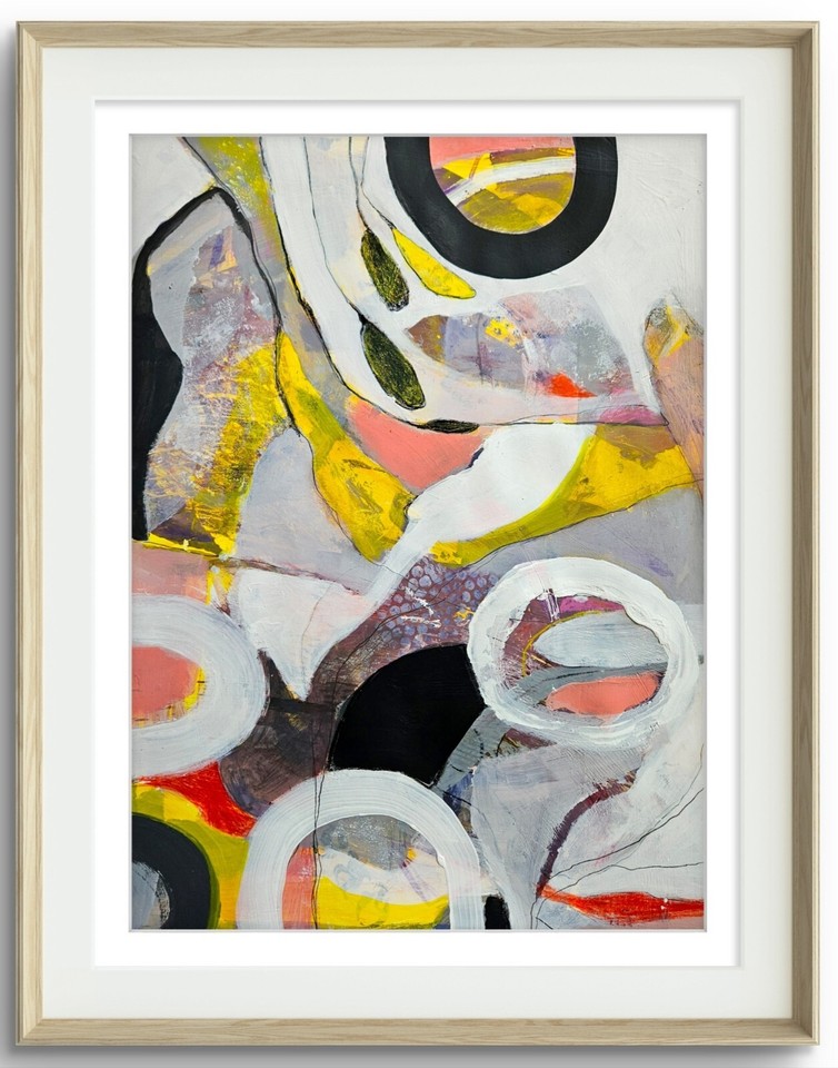 24x18 OOAK Original Painting Abstract Art Expressionist Textured SIGNED