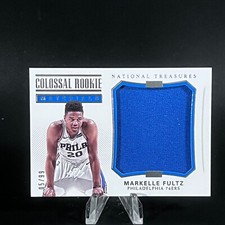 Markelle Fultz 2017-18 Panini National Treasures Colossal Rookie Materials /99