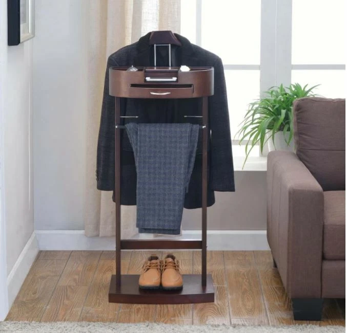 Suit rack valet stand deals