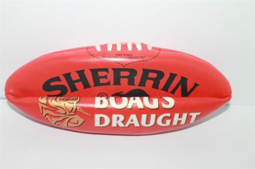 AFL Sherrin James Boag's Draught Football Brand New Synthetic - Zdjęcie 1 z 2