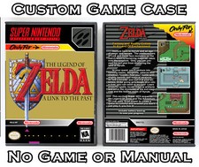 Legend of Zelda: A Link to the Past - Super Nintendo SNES Custom Case NO GAME