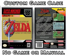 Legend of Zelda: A Link to the Past - Super Nintendo SNES Custom Case *NO GAME*