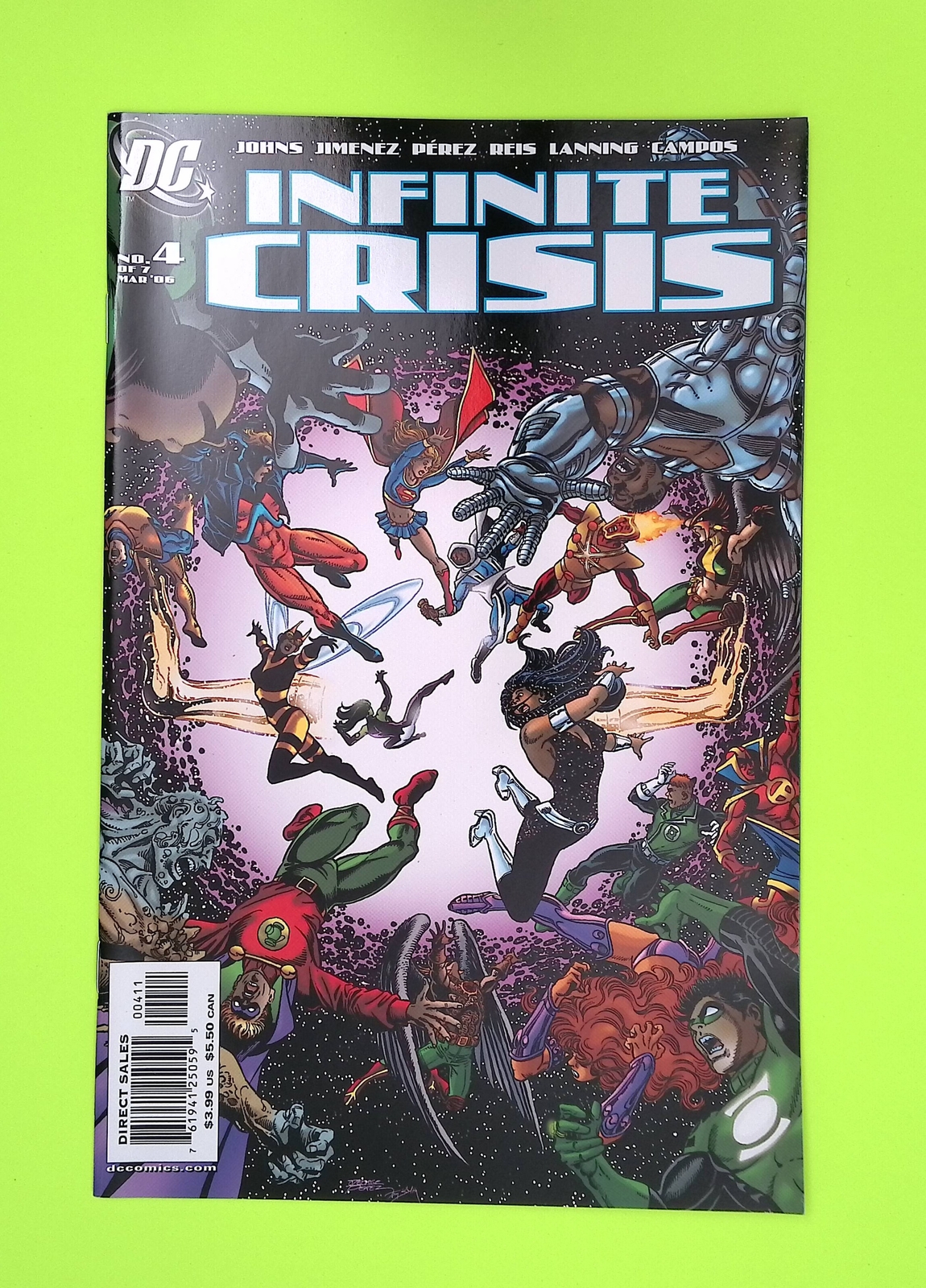 Infinite Crisis #4b 2006 DC Comics Variant Mid Grade Comic Book L79-14