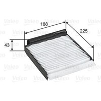 Valeo Innenraumfilter Partikelfilter FüR Renault Clio III BR0/1 CR0/1 Nissan