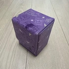 Pokemon Center Original Card Game Gengar de Hiyari Flip Deck Case purple Japan