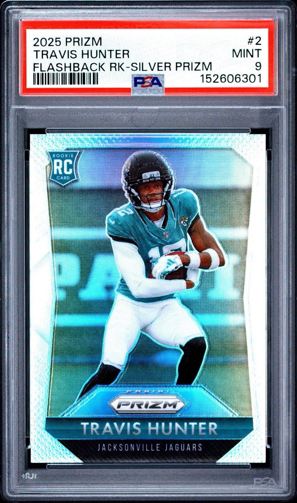 Travis Hunter Panini Prizm Flashback Rookie #2 Silver