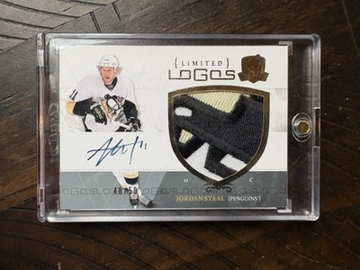 Jordan Staal 2010-11 Upper Deck The Cup Limited Logos /50 Conn Smythe Sick Patch