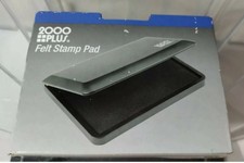 4 Felt Stamp Pad 2000 PLUS, Size 1 2-3/4" x 4-1/4" High Quality Stamp Pad