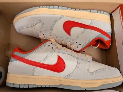 Nike Dunk Low Athletic Department 85 Mens Sail Picante Red FJ5429-133