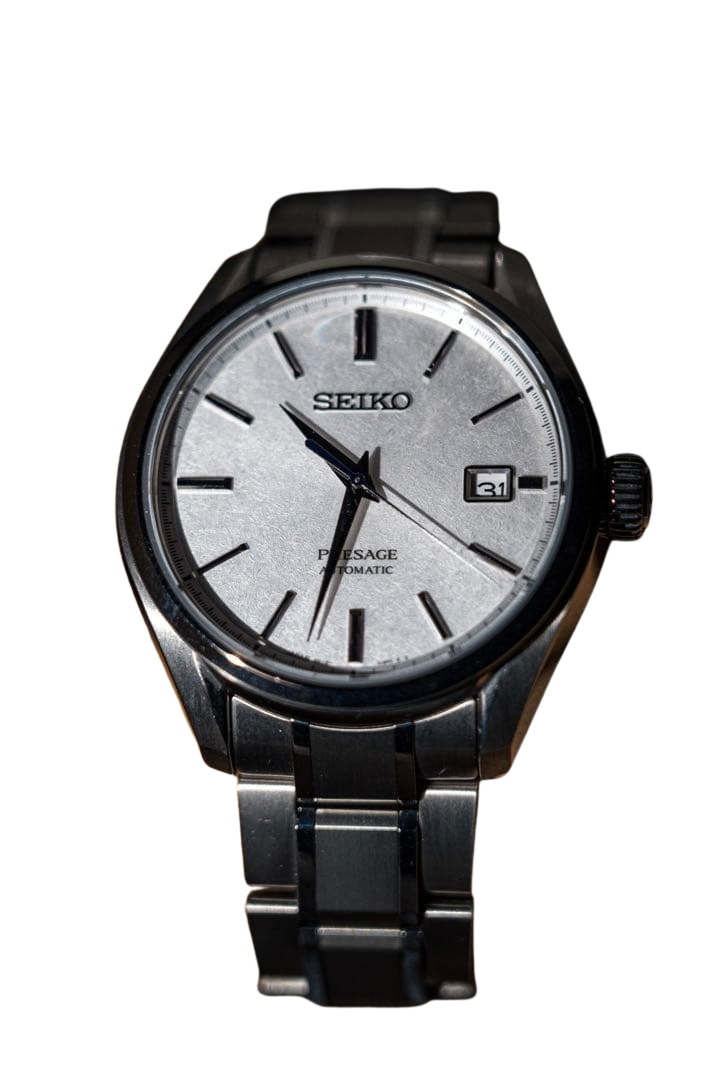 SEIKO Presage SARX055 6R15-04A0 Baby Snowflake Titanium+leather