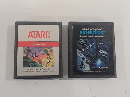 Centipede & Asteriods Atari 2600 Vintage Video Games ~ Cartridges Only