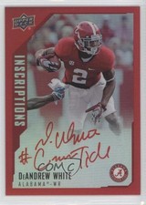 2015 Upper Deck Inscriptions Red 91/149 DeAndrew White #DW Auto 0p5