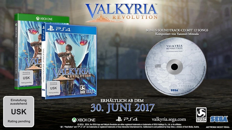 PS4 Valkyria Revolution: Limited Edition (German Box EFIGS In Game) /PS Game NEW - Image 3 of 4