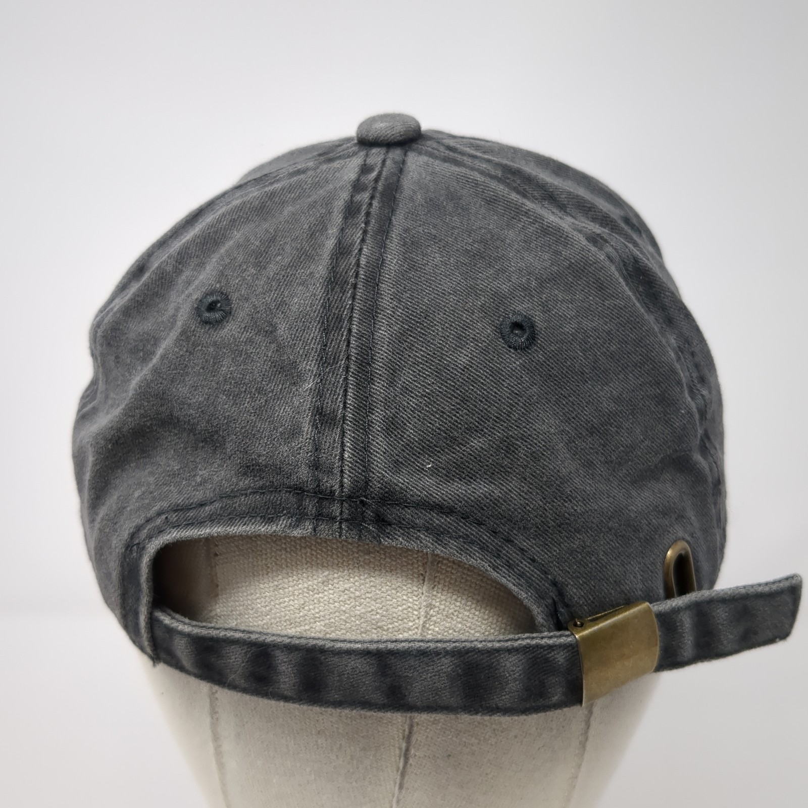 Send It Slideback Baseball Cap Gray One Size Adju… - image 6