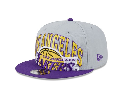 LA Lakers Tip-Off Herren NBA Authentics 9Fifty Grau New Era Cap - Bild 1 von 6