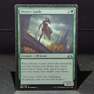District Guide #128 [Guilds of Ravnica] Regular Magic MTG - Lightly Played