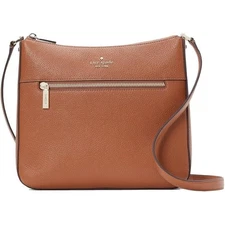 NWT Kate Spade New York Leila Top Zip Swing pack Crossbody warm gingerbread -OS