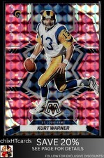Kurt Warner 2022 Panini Mosaic Mosaic Camo Pink #245 St. Louis Rams