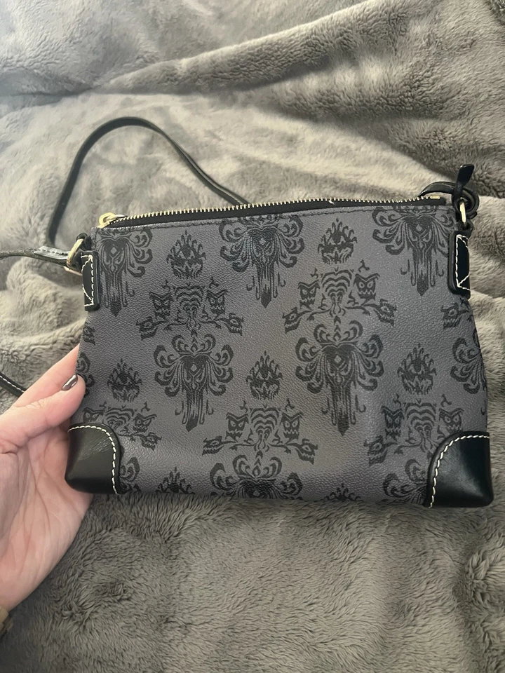 Dooney & Bourke Disney Haunted Mansion Wallpaper Crossbody Bag Shoulder Purse - Image 4 of 4