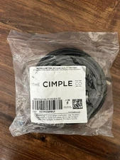THE CIMPLE CO Coaxial Cable, 25 FT, Weatherproof Rubber Boot, Indoor/Outdoor 