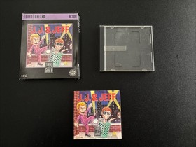 TurboGrafx 16 Box Case Manual Lot Aero Blasters Cybercore NO GAMES INCLUDED