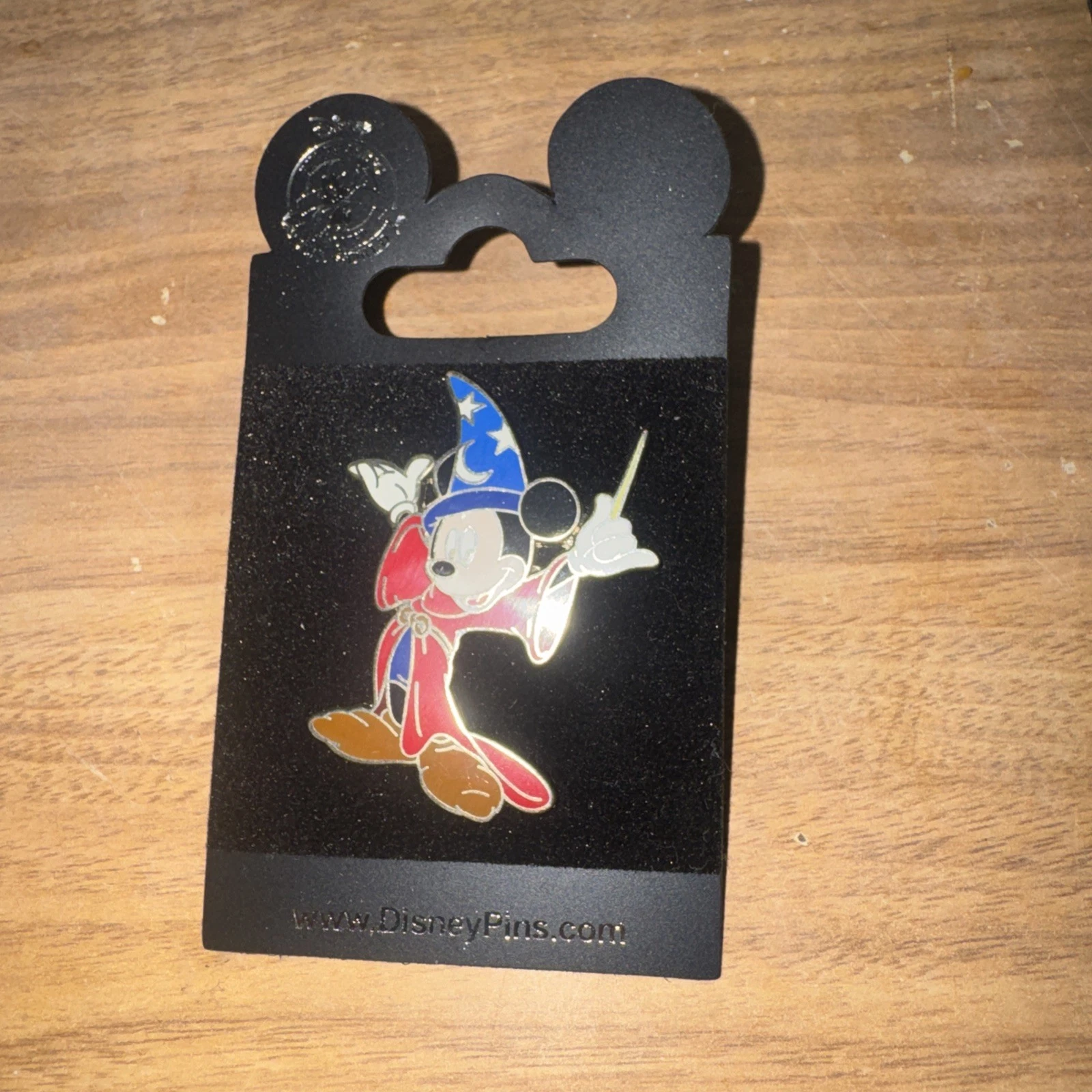 Disney Parks Mickey Mouse Fantasia Wizard Collectible Trading Pin Authentic NEW