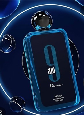 Afnan 9am 3.4 fl oz  for Men's Eau de Parfum 100ml spray 