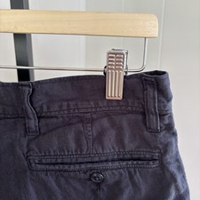 Todd Snyder Hudson Pleated Shorts Nightwatch Navy Cotton Linen Blend Mens 30 NWT