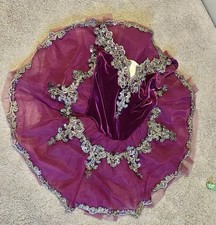 Weissman Girls LC Purple Dancewear Costume Ornate Tutu