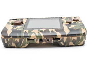 SNK Neo Geo Pocket Console Brown Camouflage w/Box Rare Tested Japan 1999