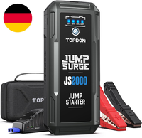 Topdon Starthilfe Powerbank, JS2000 Starterbatterie 2000A Auto Booster Power Pac
