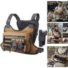 Tactical Chest Bag Men Women, Sports Outdoor Hiking Running Cycling EDC Vest