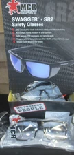 MCR Safety SR210 Swagger SR2 Series Safety Glasses /Thermo Plastic 12 pk
