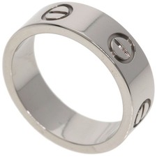 Anillo de amor CARTIER #49 anillo oro blanco K18 damas [usado]