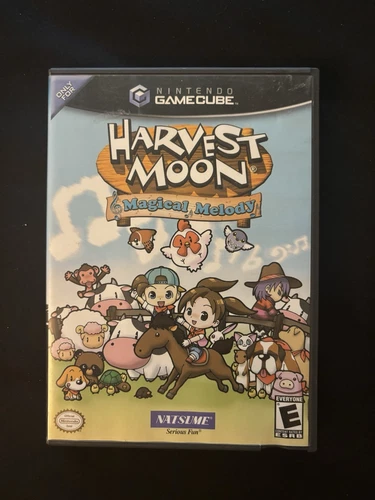 Harvest Moon: Magical Melody (Nintendo GameCube, 2006) No Manual Tested 