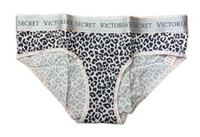NWT Victoria Secret Cotten Logo Hiphugger Panty