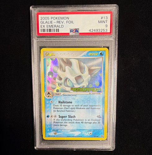The Pokémon Company Glalie 13/106 EX Emerald Reverse Holo Rare English POP38