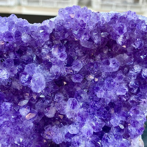 2.97LB Natural amethyst rough stone Uruguay amethyst cluster block Amethyst - 第 13/14 張圖片