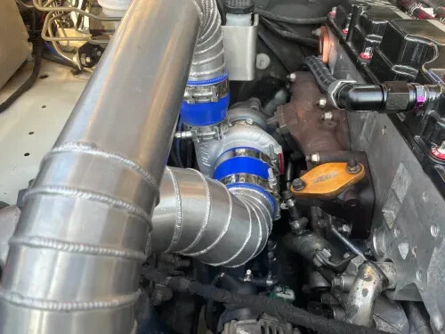 Turbocharger FLEX F44 BOOST VEEZ RED BILLET for ISUZU DMAX