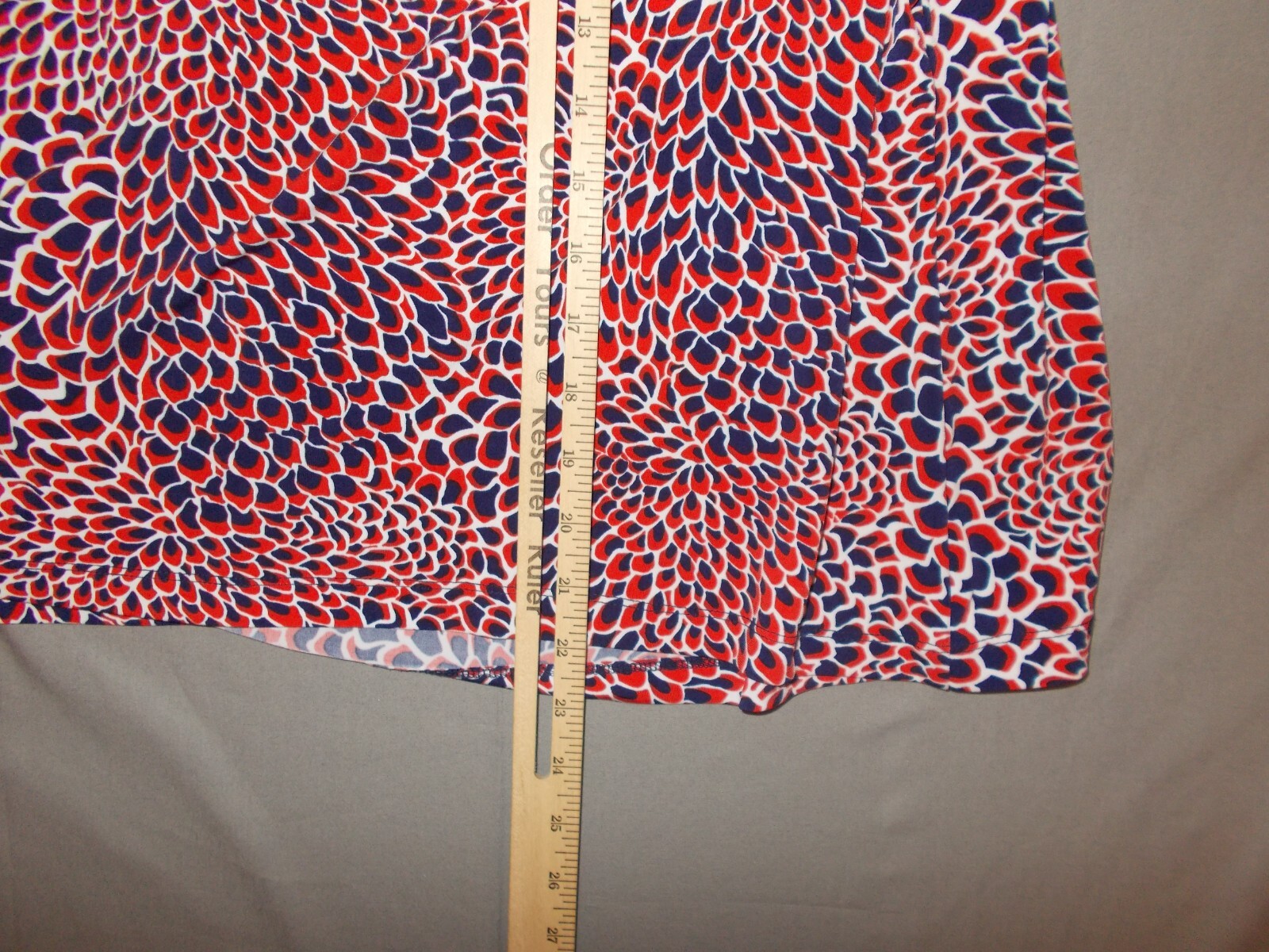 Ruby Rd Womens Blouse Large Pullover Colorful red… - image 9